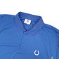 NFL Indianapolis Colts Football Short Sleeve Polyester Polo Shirt Blue