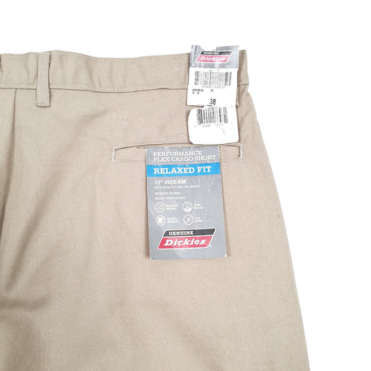 Dickies Relaxed Beige Cargo Workwear Shorts W38 Beige