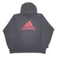 Mens Black Adidas  Hoodie Jumper