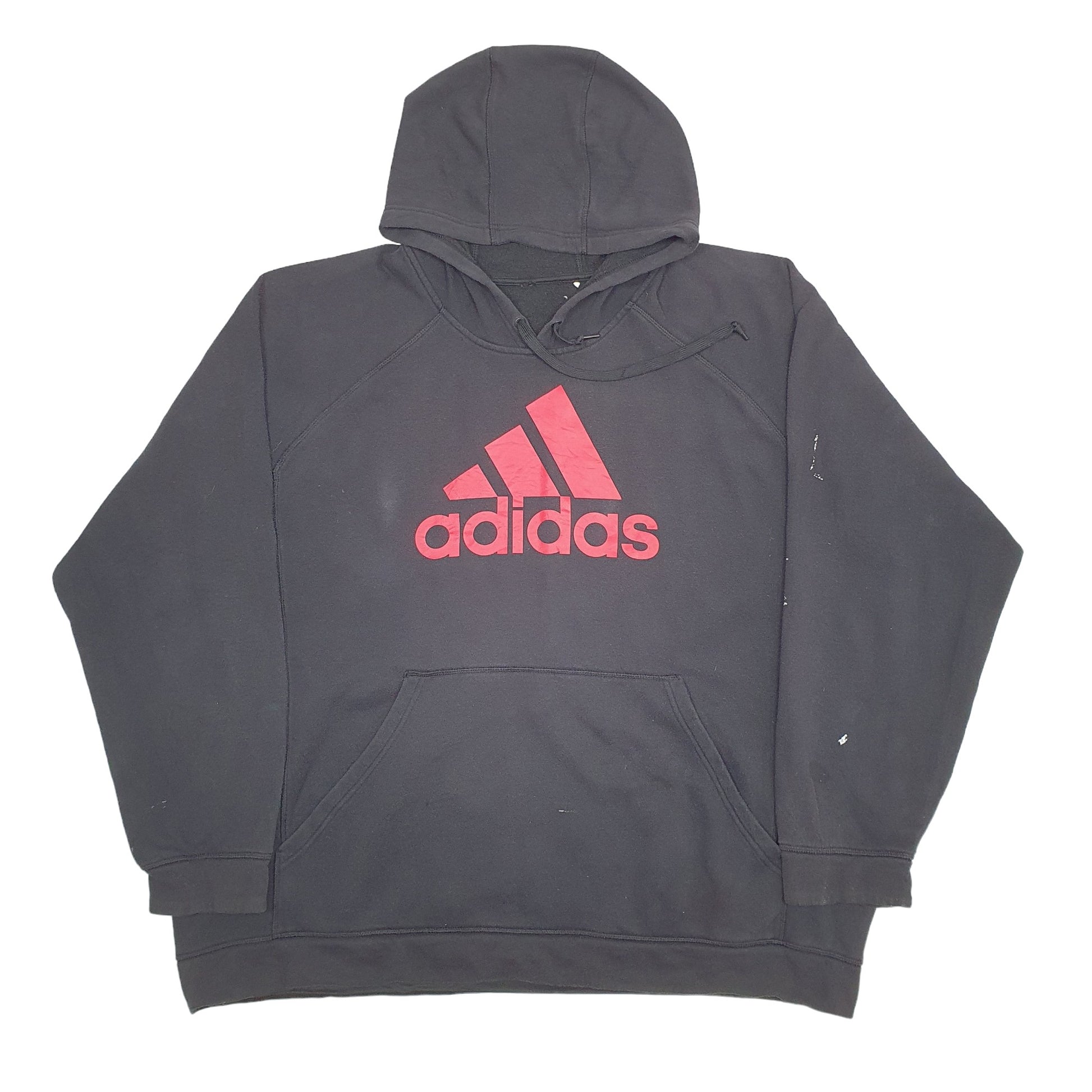 Mens Black Adidas  Hoodie Jumper