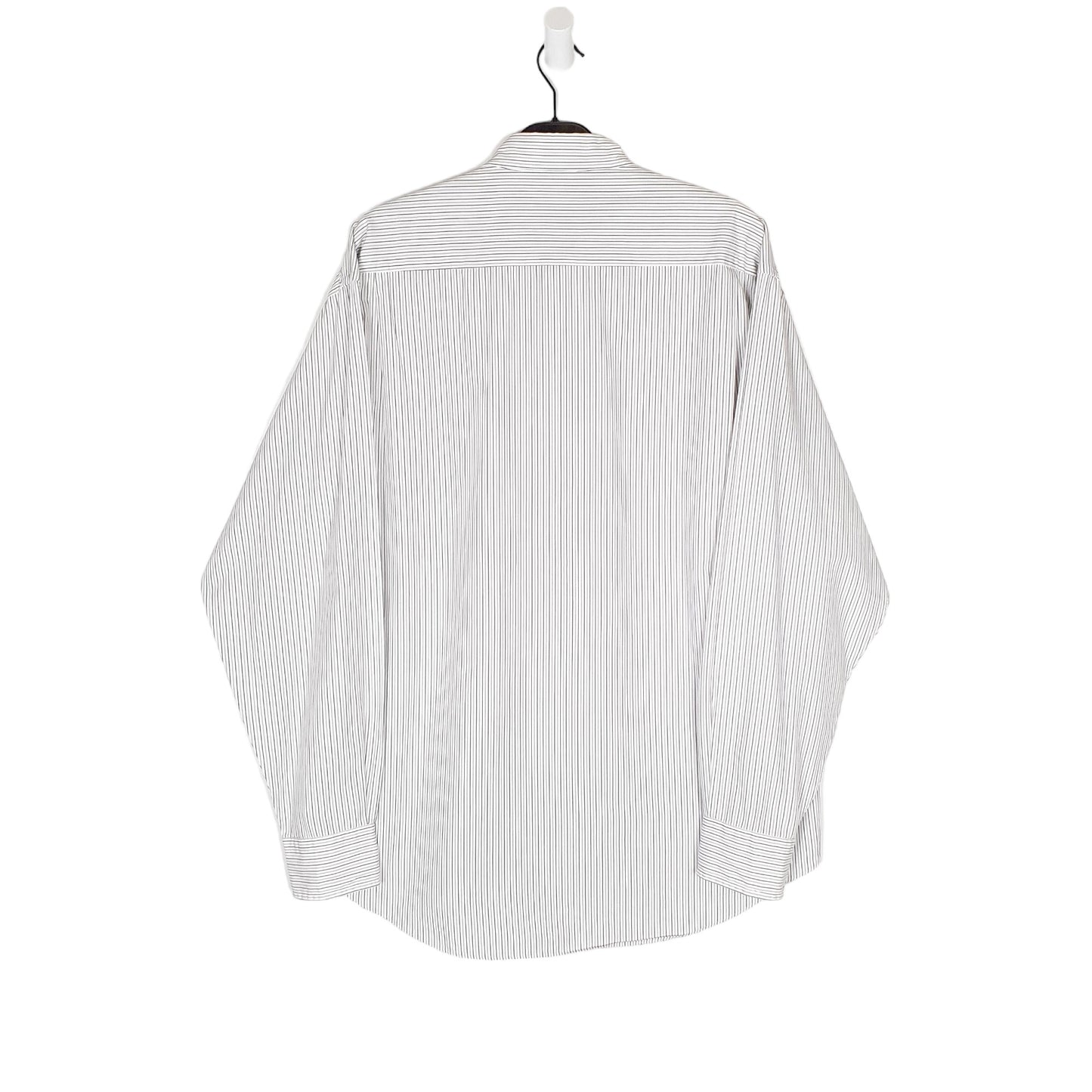 Hugo Boss Long Sleeve Regular Fit Striped Shirt White