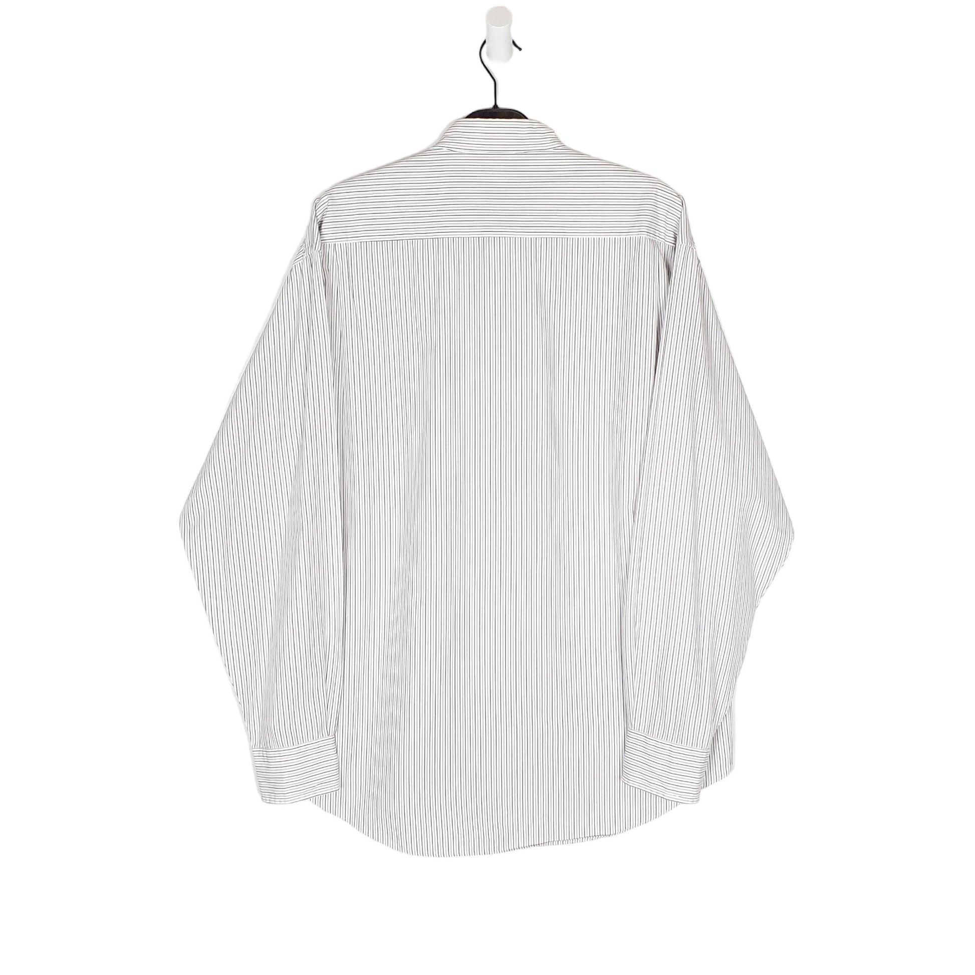 Hugo Boss Long Sleeve Regular Fit Striped Shirt White