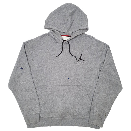  Grey Nike Air Jordan Hoodie Jumper