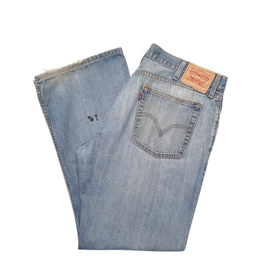 Mens Blue Levis 527 JeansW38 L30