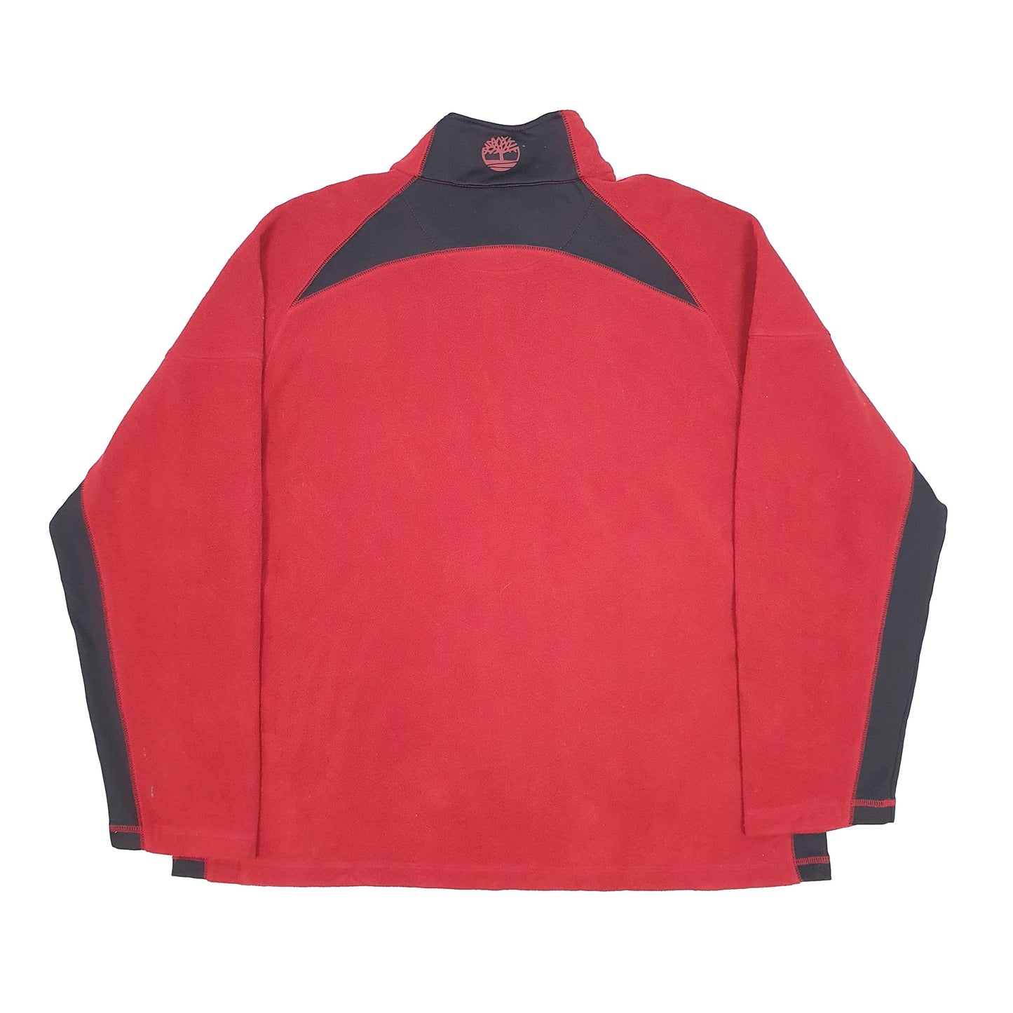 Timberland Quarter Zip Fleece XXL Red