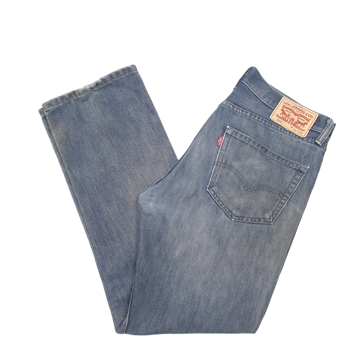 Mens Blue Levis  505 JeansW32 L30