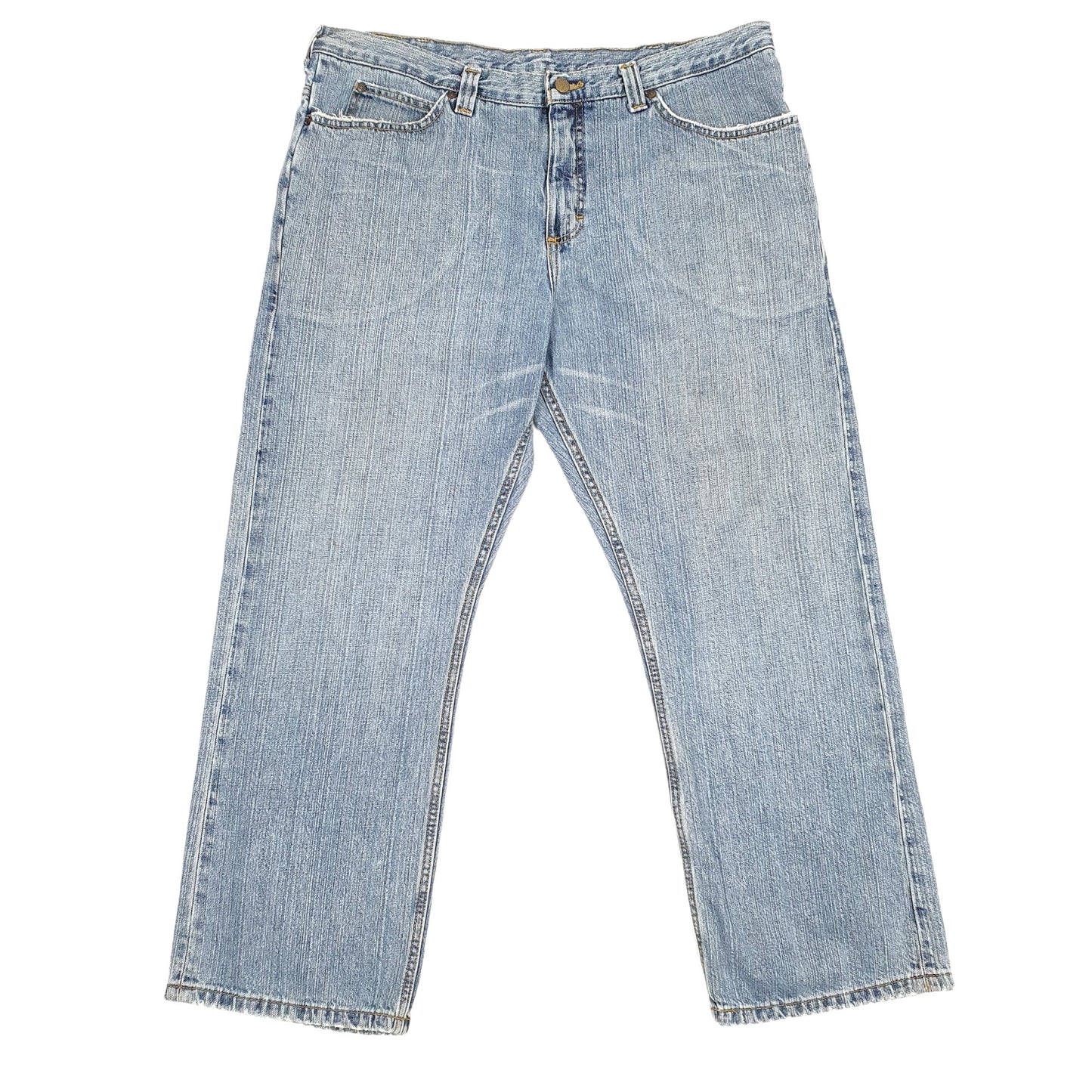 Lee Casual Straight Fit Relaxed Jeans W38 L29 Blue