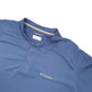 Columbia Sportswear Active Short Sleeve Polyester Polo Shirt Blue