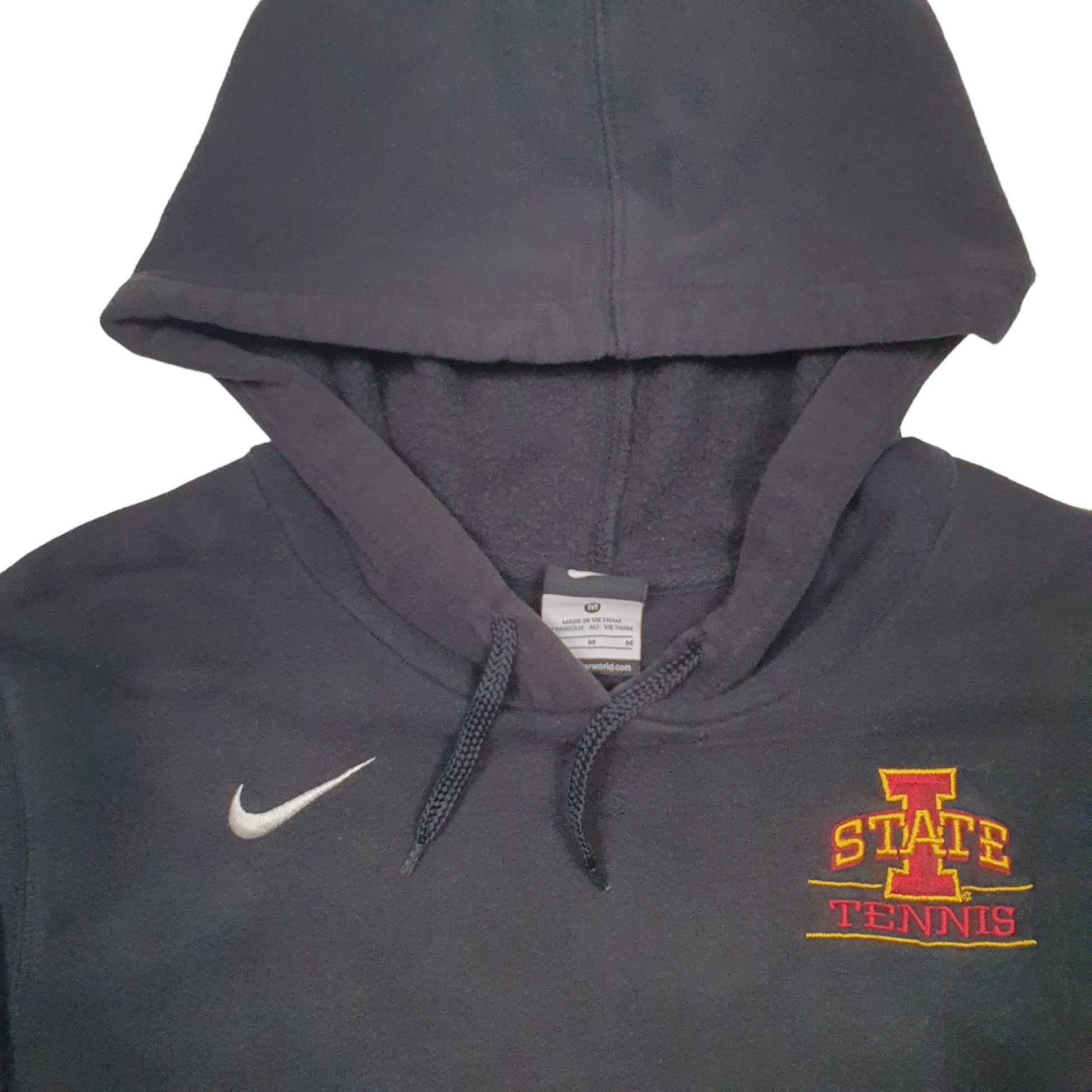 Womens Black Nike State Tennis Hoodie Jumper