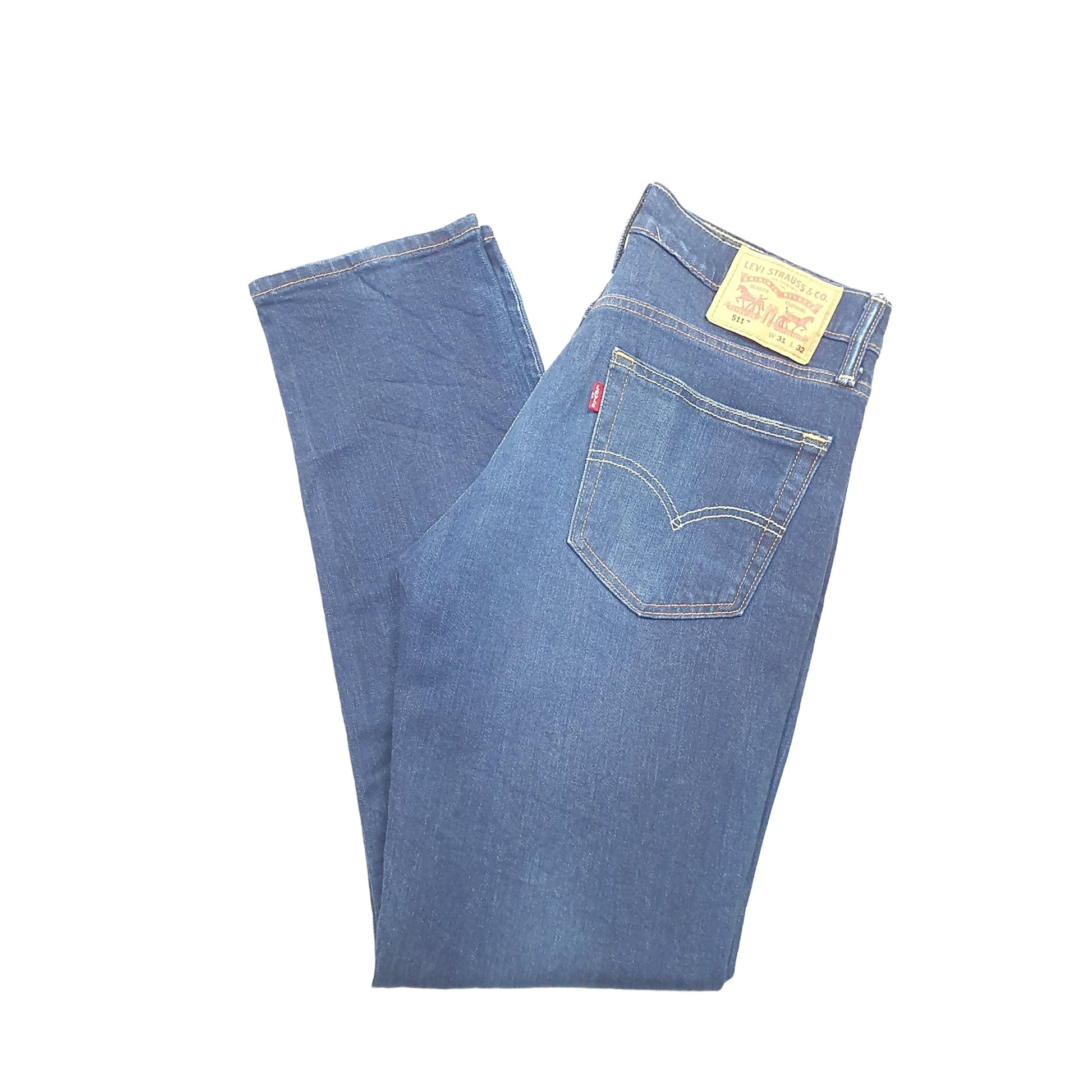 Levis 511 Slim Fit Jeans W31 L32 Blue