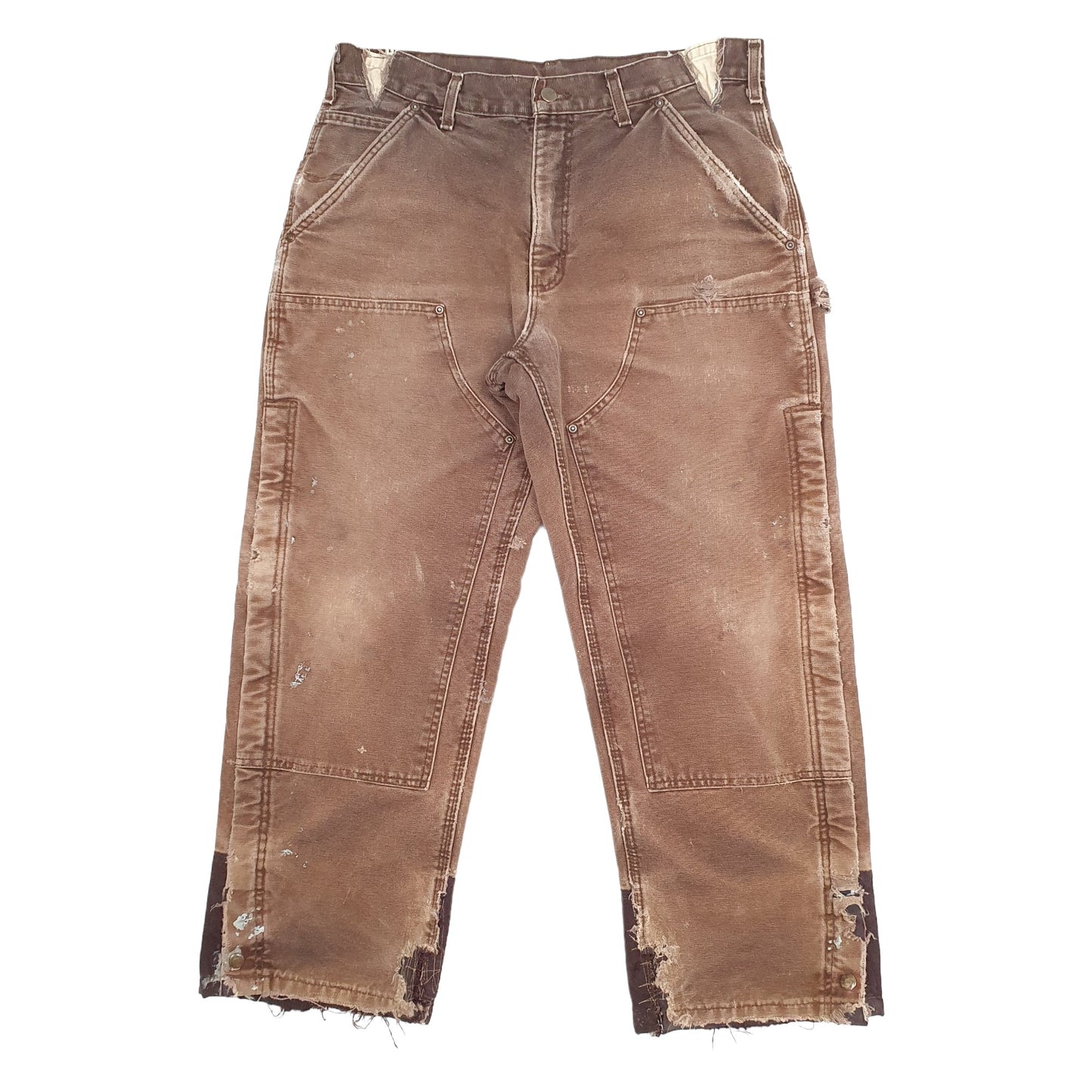 Mens Brown Carhartt  Carpenter Trousers