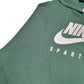 Mens Green Nike Spartans USA College Hoodie Jumper