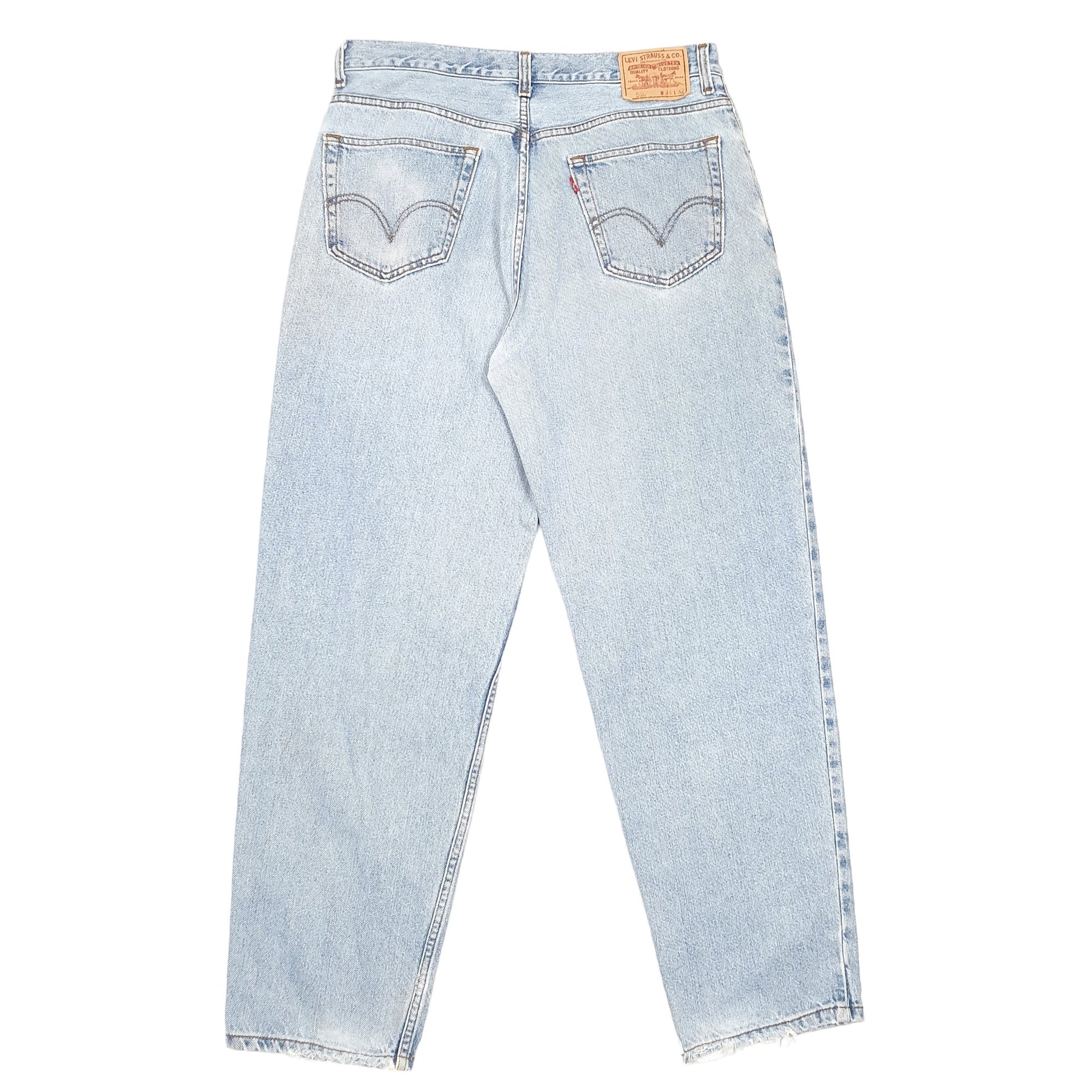 Mens Blue Levis Comfort 560 JeansW34 L33