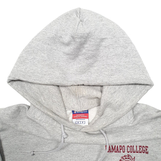 Mens Grey Champion USA College Cross Country Hoodie Jumper