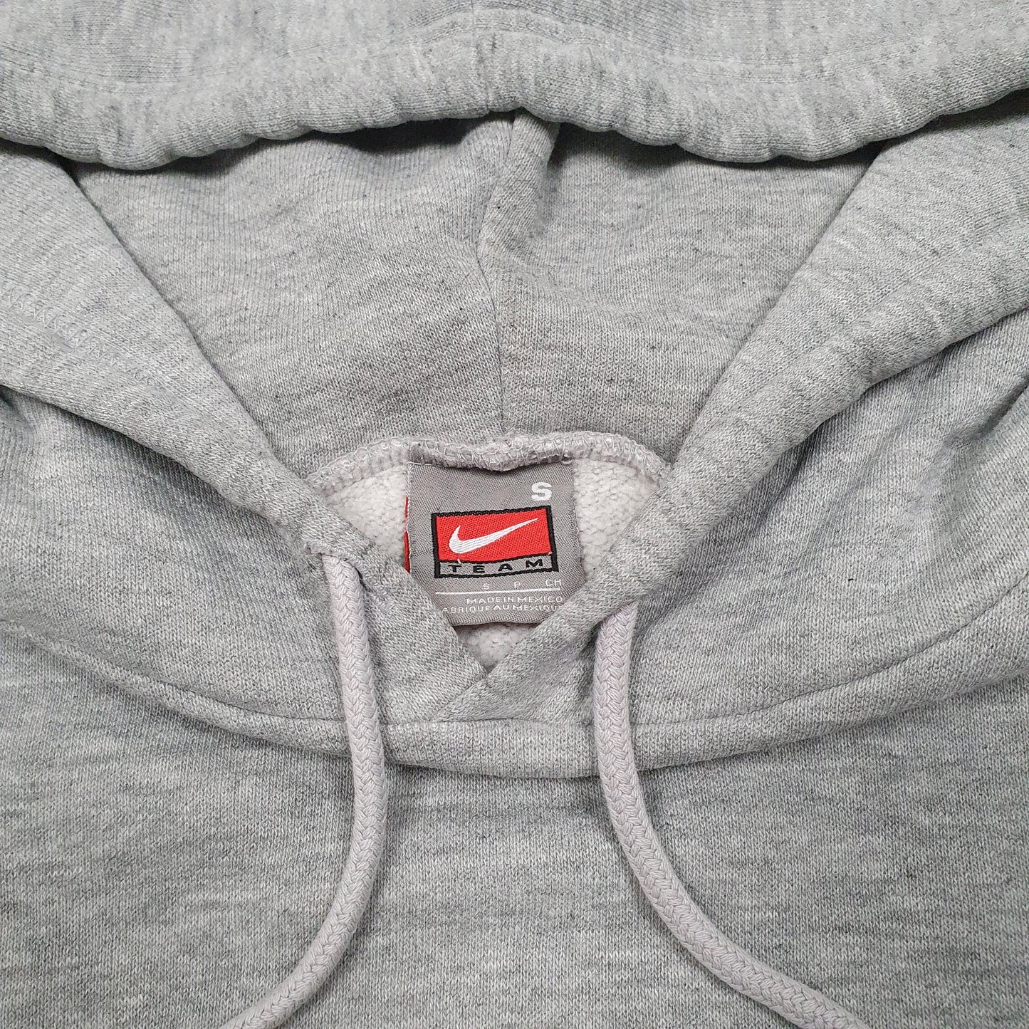 Mens Grey Nike Swoosh Hoodie Jumper