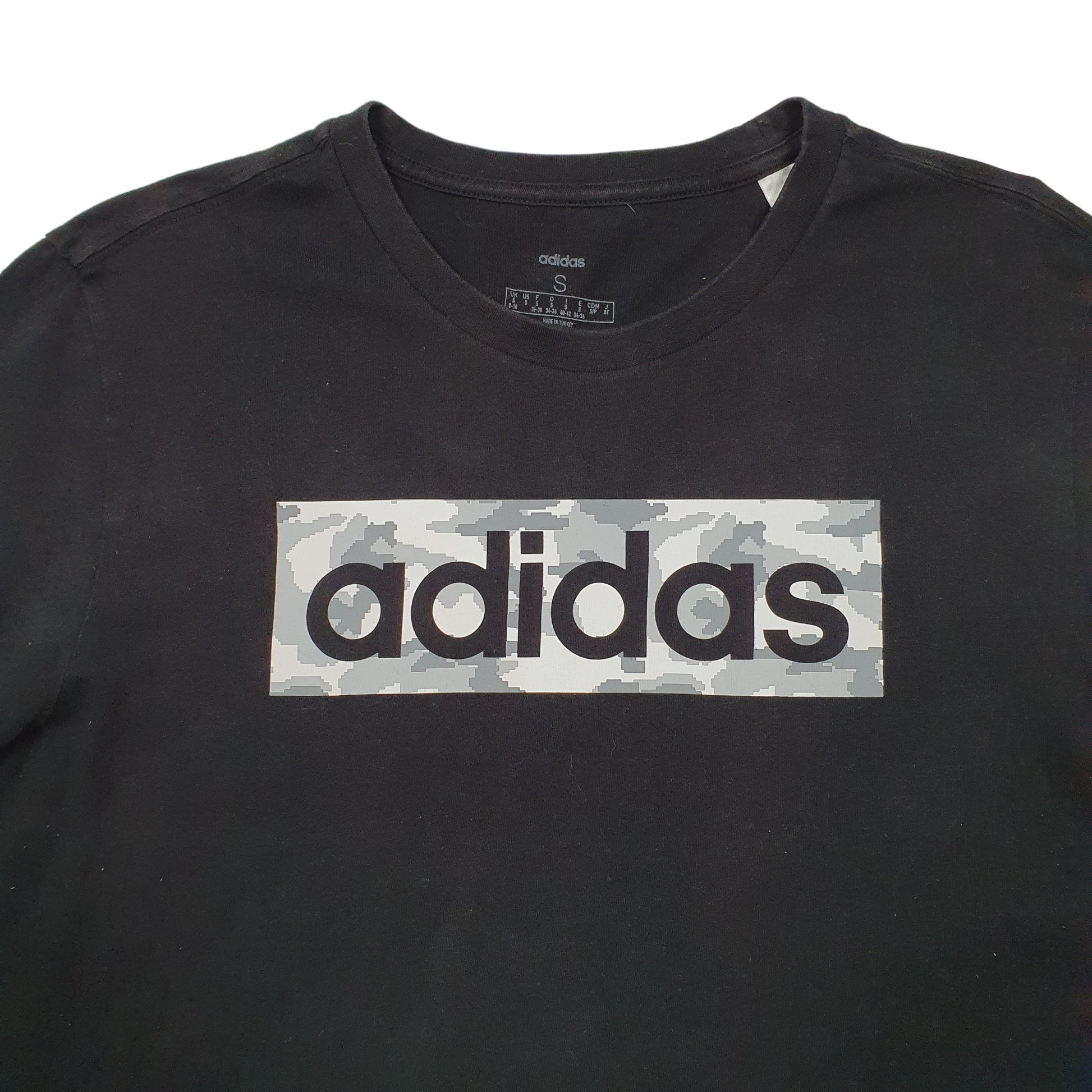 Adidas Short Sleeve T Shirt Black