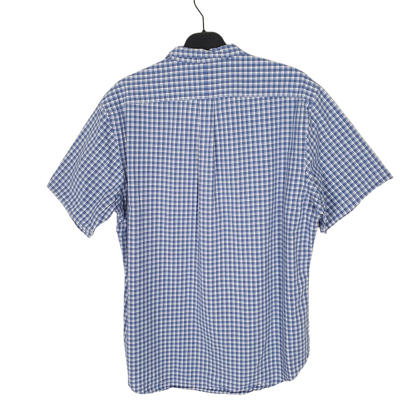 Ralph Lauren Short Sleeve Regular Fit Check Shirt Blue