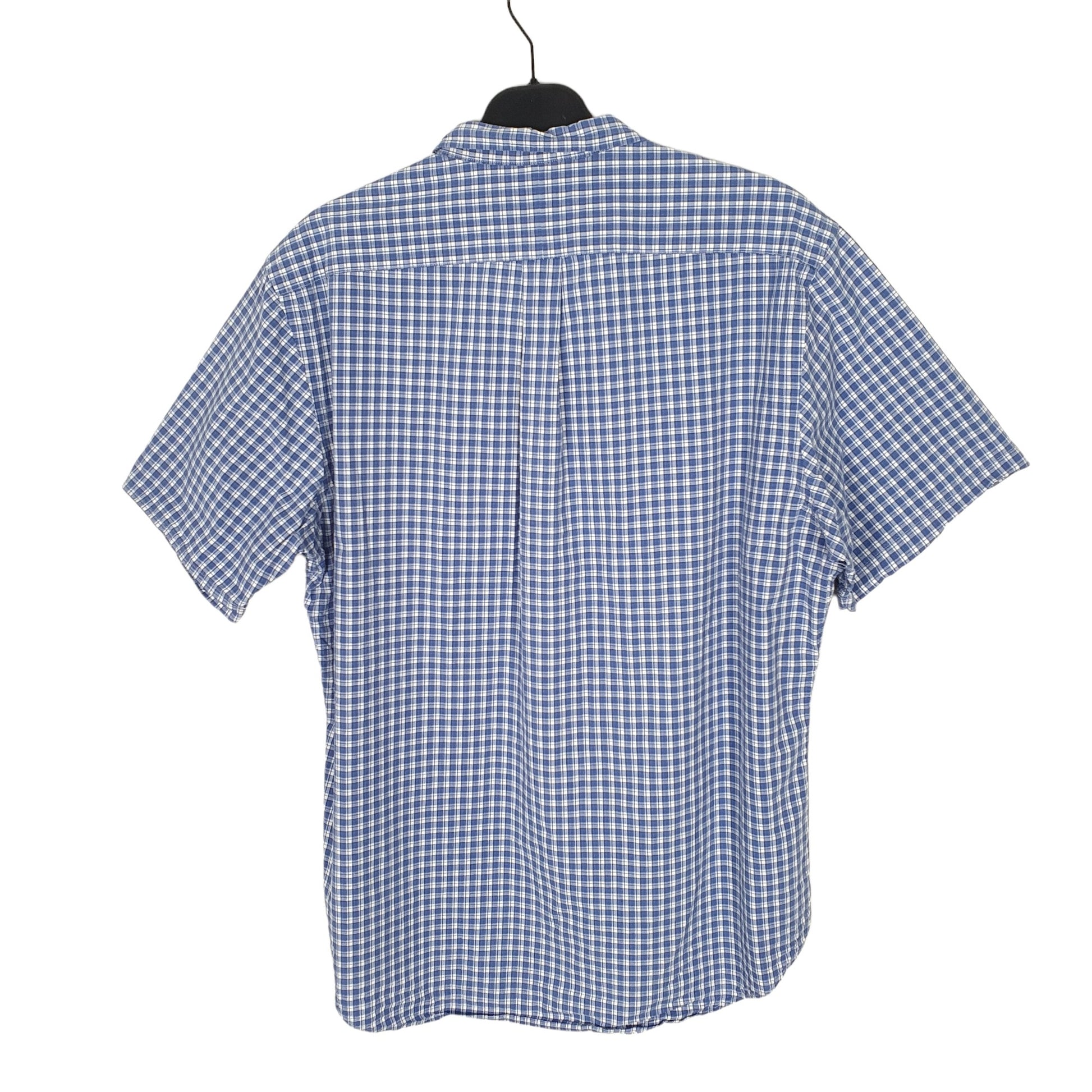 Ralph Lauren Short Sleeve Regular Fit Check Shirt Blue