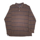 Chaps Long Sleeve Polo Shirt Brown