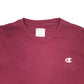 Mens Burgundy Champion  Crewneck Jumper