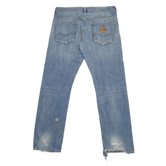 Mens Blue Carhartt  Carpenter Trousers