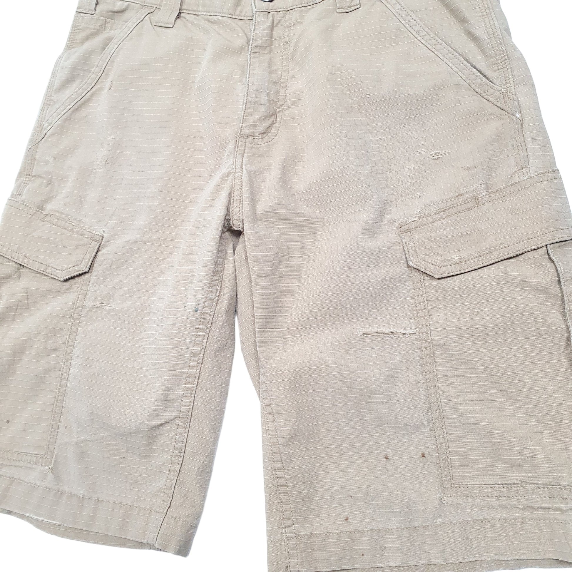 Mens Beige Carhartt Ripstop Cargo Shorts
