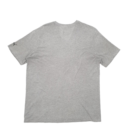 Puma Short Sleeve T Shirt Grey