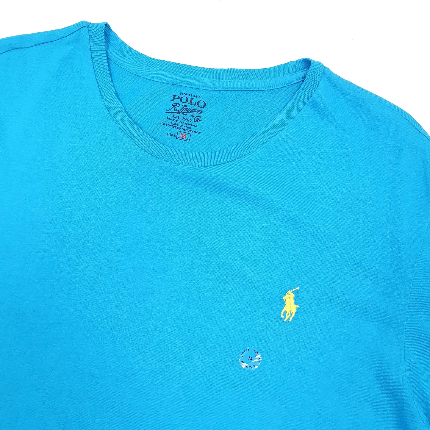 Mens Blue Ralph Lauren  Short Sleeve T Shirt