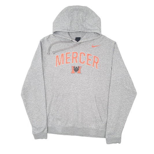 Mens Grey Nike USA College Mercer Hoodie Jumper