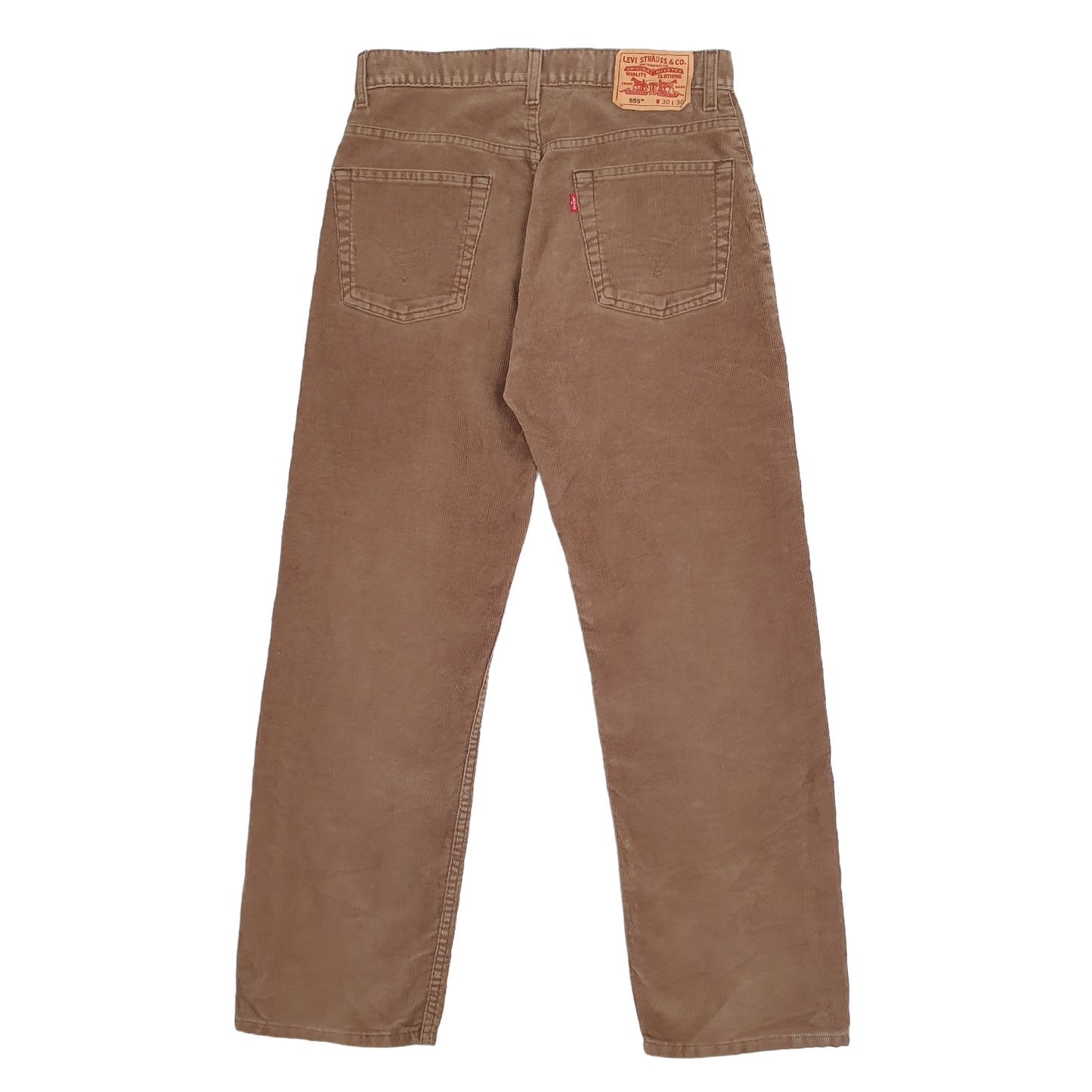 Mens Brown Levis Levis 559 Corduroy Trousers