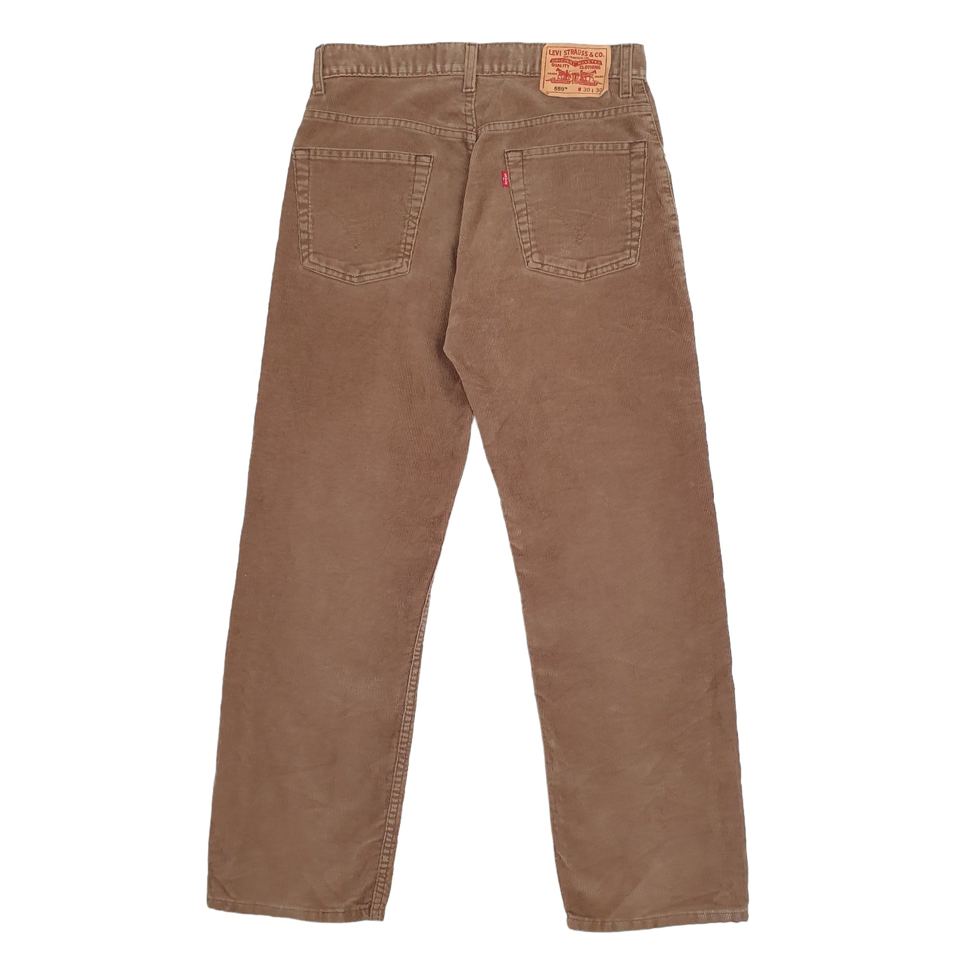 Mens Brown Levis Levis 559 Corduroy Trousers