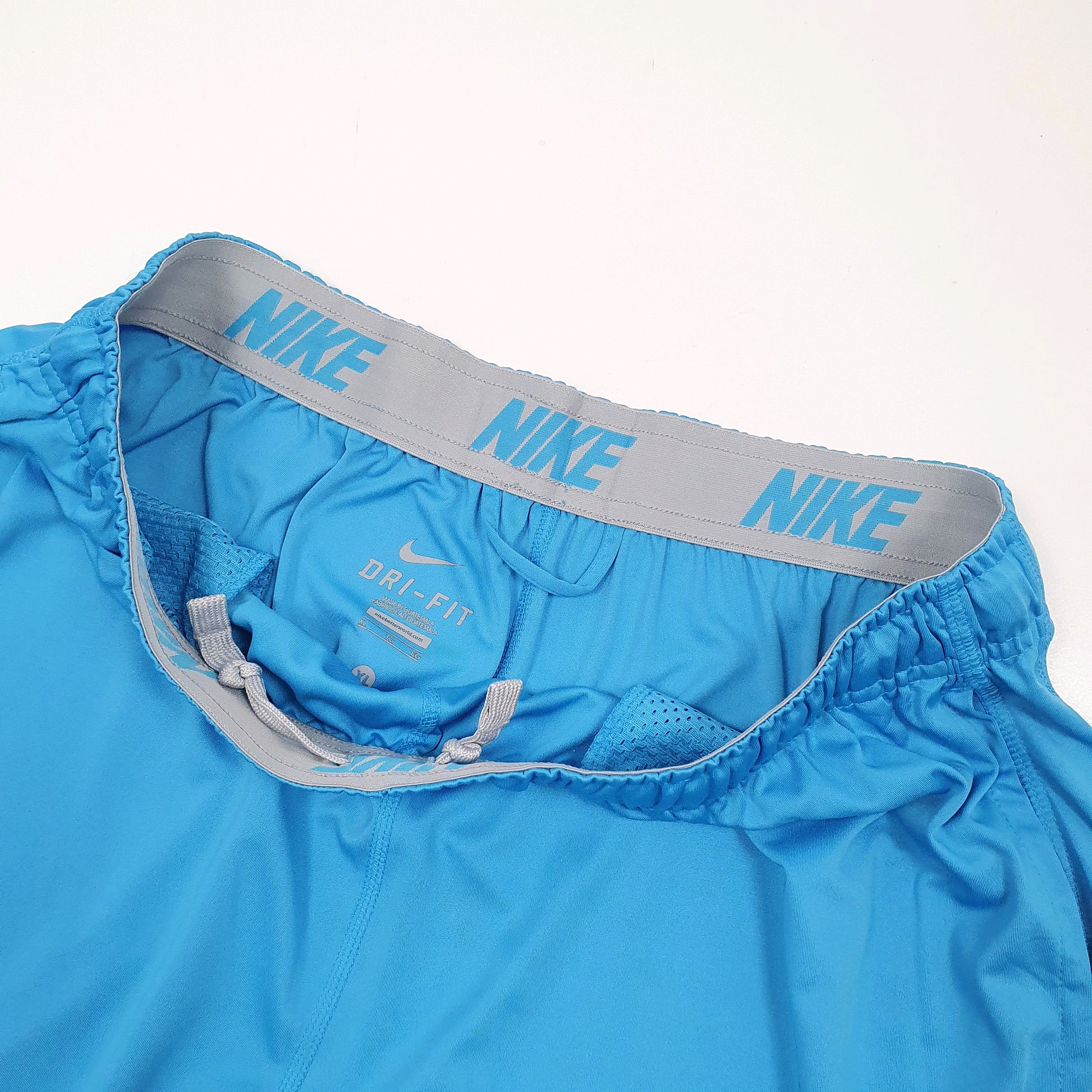 Nike Dri Fit Blue Sport Shorts W34 Blue