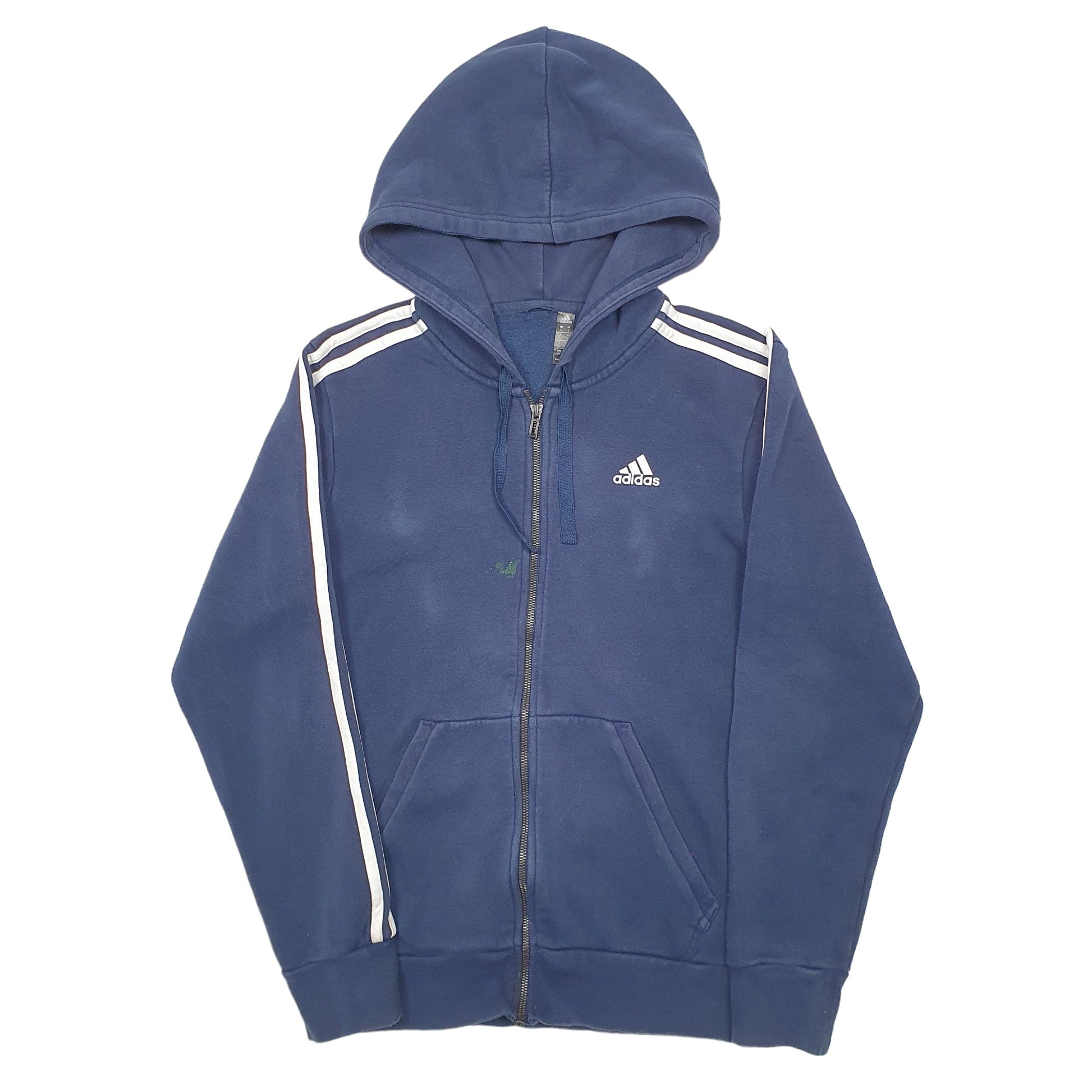 Mens Blue Adidas  Full Zip Jumper