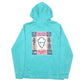 The North Face Spellout Hoodie L Blue