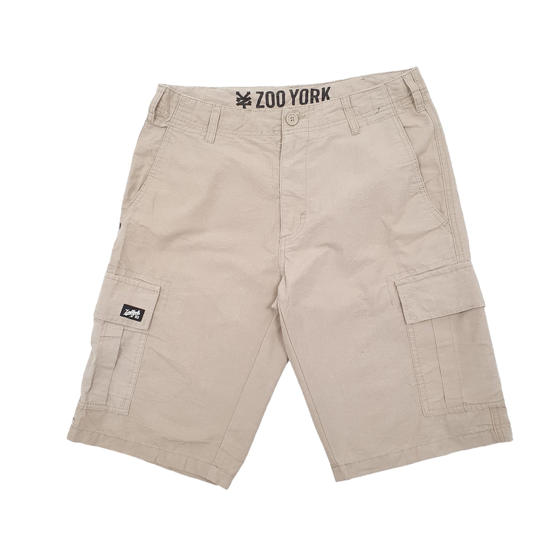 Beige Zoo York Cargo Shorts