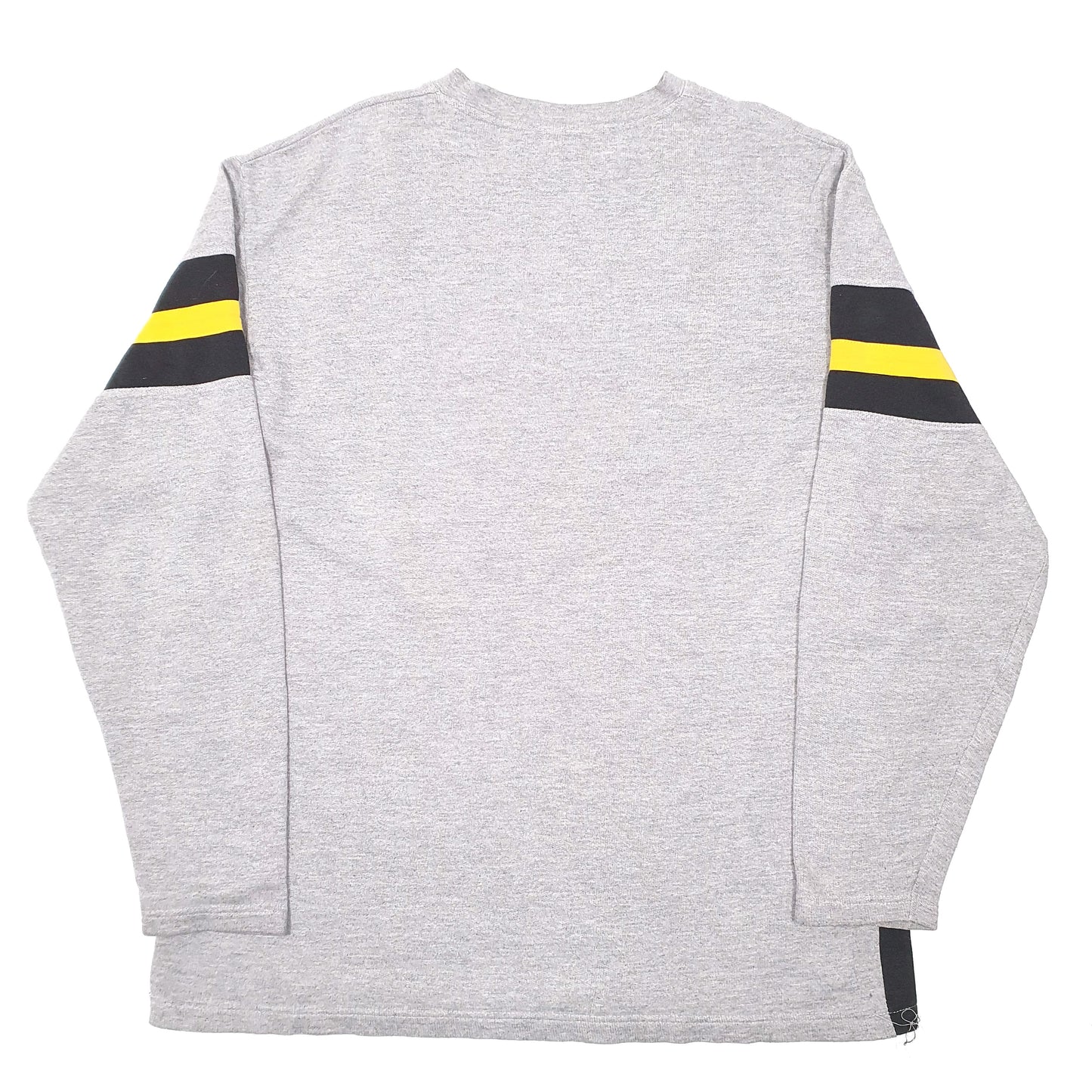 Mens Grey NFL Pittsburgh Steelers American Football Crewneck Jumper
