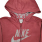 Mens Burgundy Nike  Hoodie Jumper