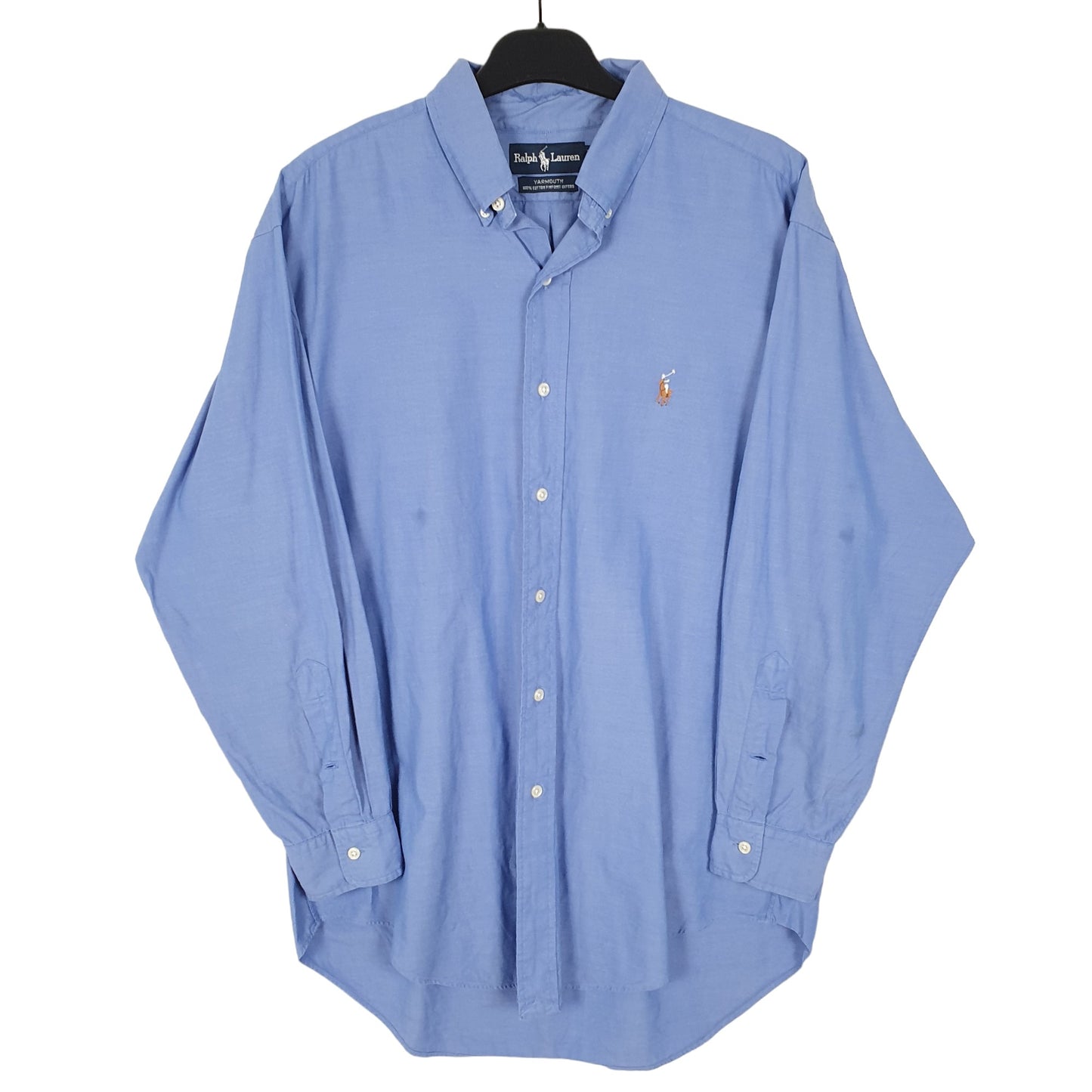 Ralph Lauren Long Sleeve Yarmouth Fit Shirt Blue