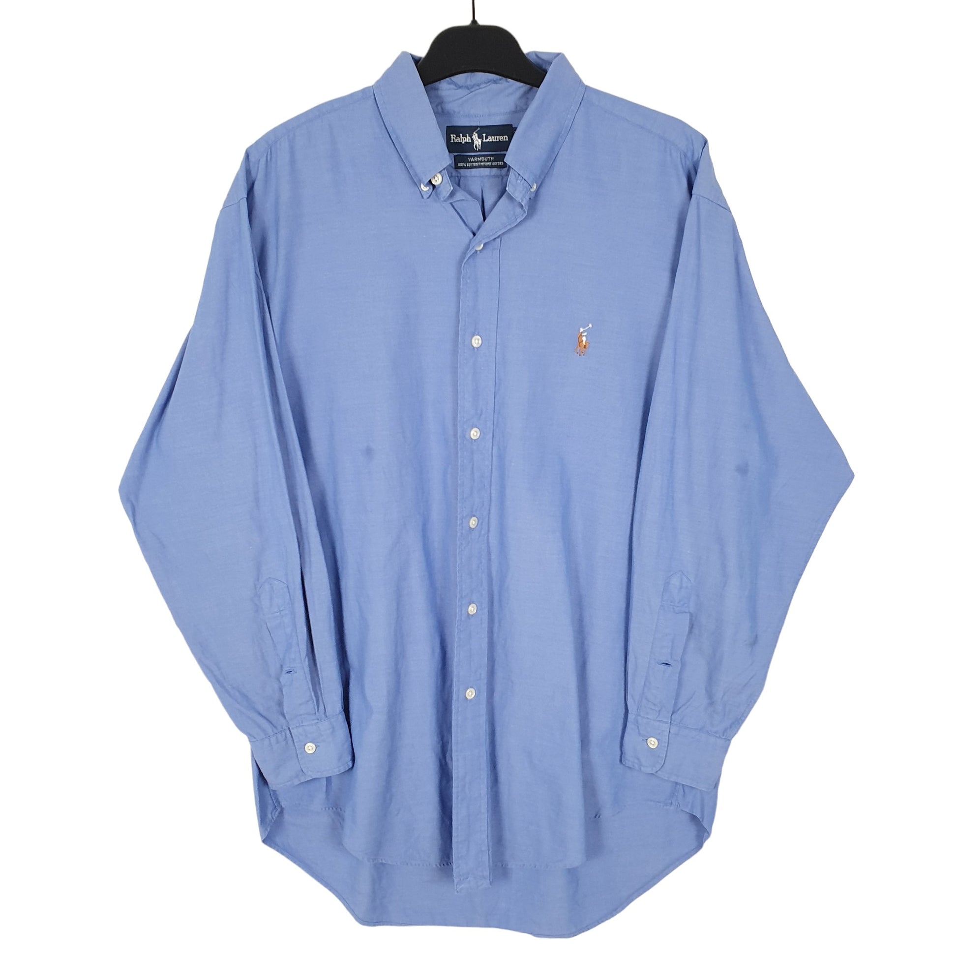 Ralph Lauren Long Sleeve Yarmouth Fit Shirt Blue