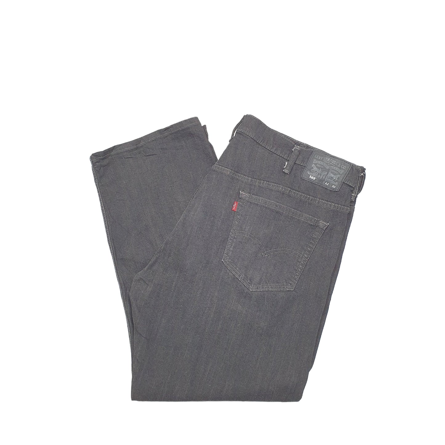 Levis 569 Loose Fit Jeans W42 L30 Blue