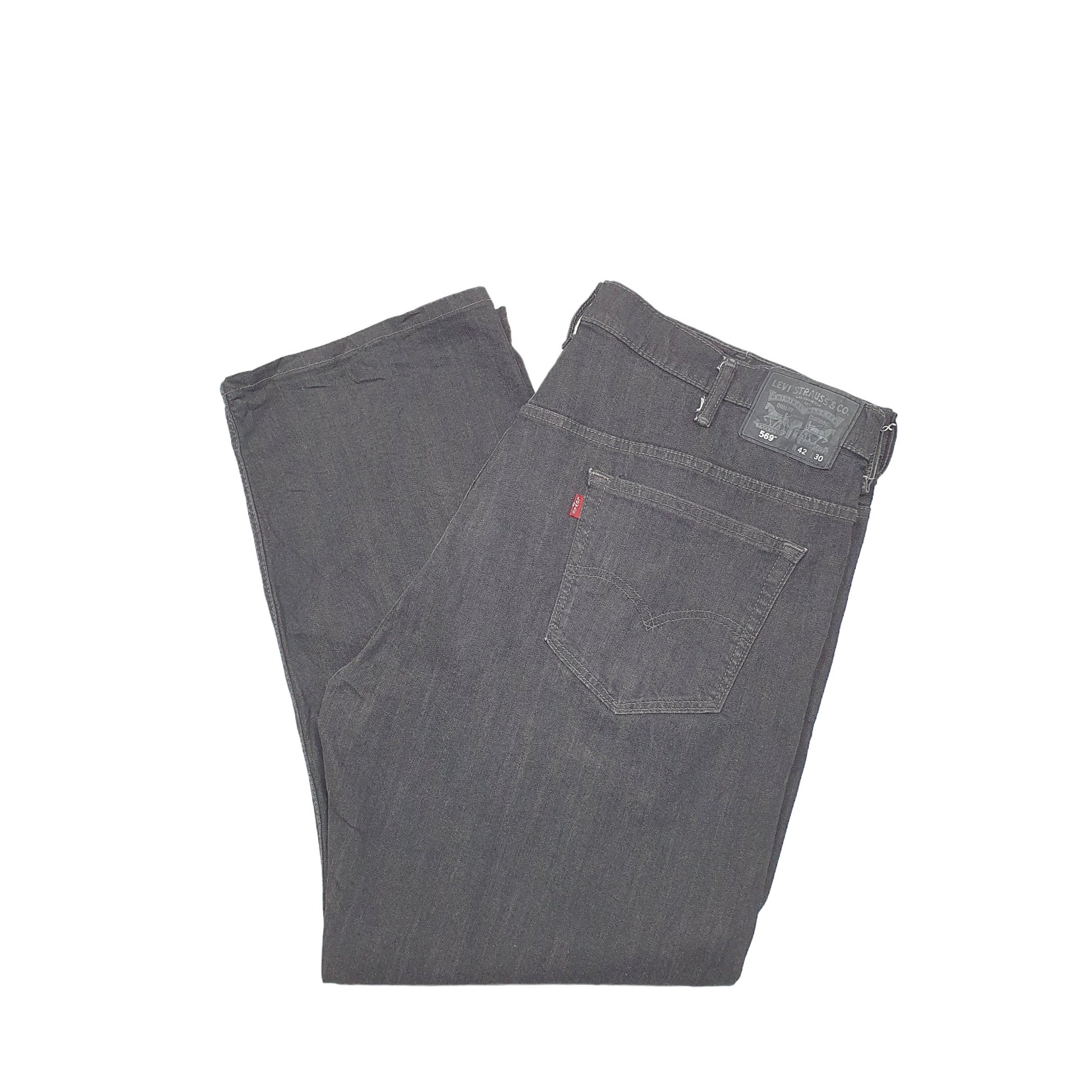 Levis 569 Loose Fit Jeans W42 L30 Blue