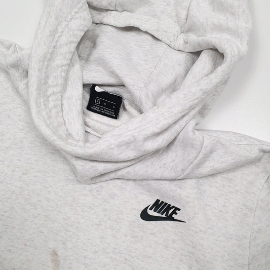 Nike Turtle Neck Hoodie L Grey