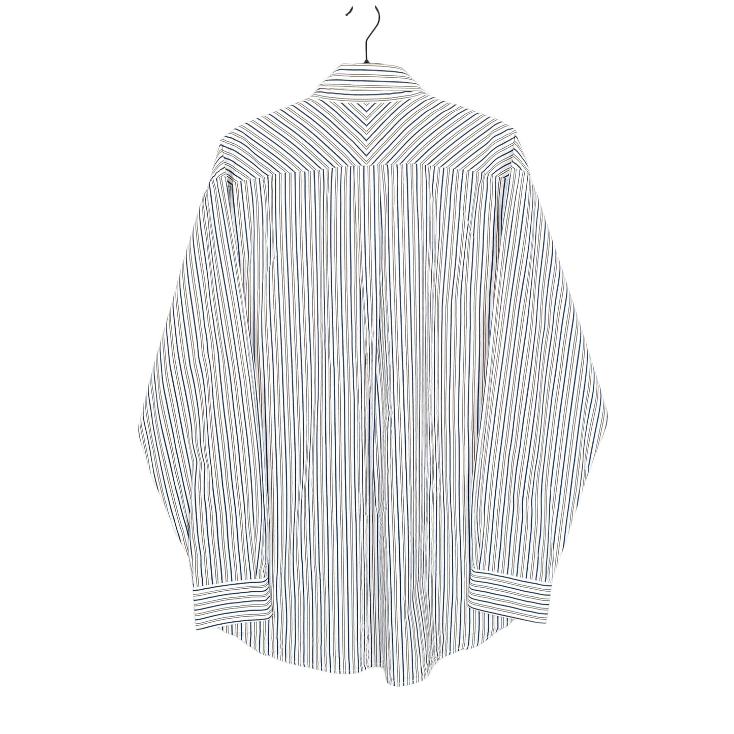 Tommy Hilfiger Long Sleeve Regular Fit Striped Shirt White