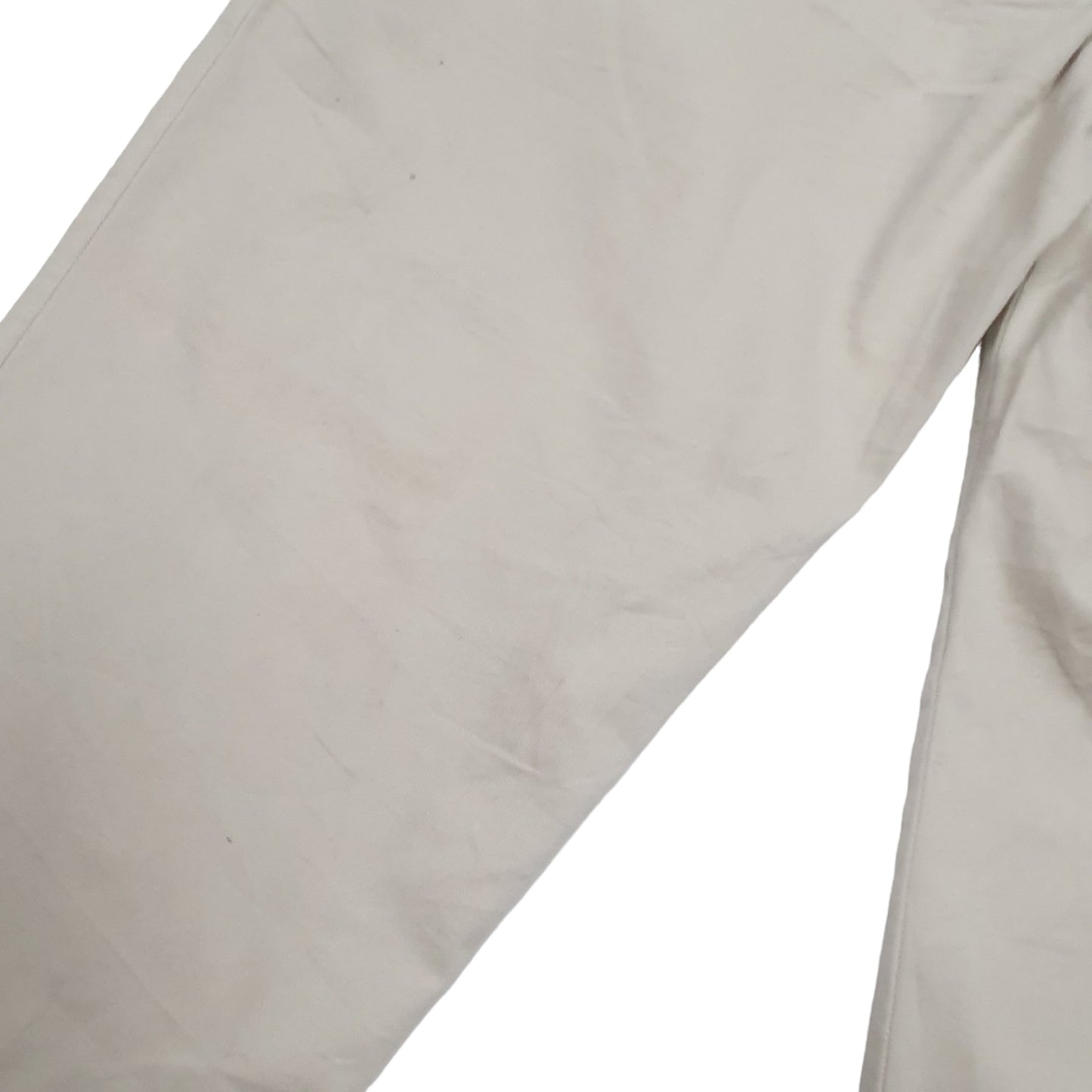 Mens Polo Ralph Lauren Cream Chino Trousers W36 L30 Cream