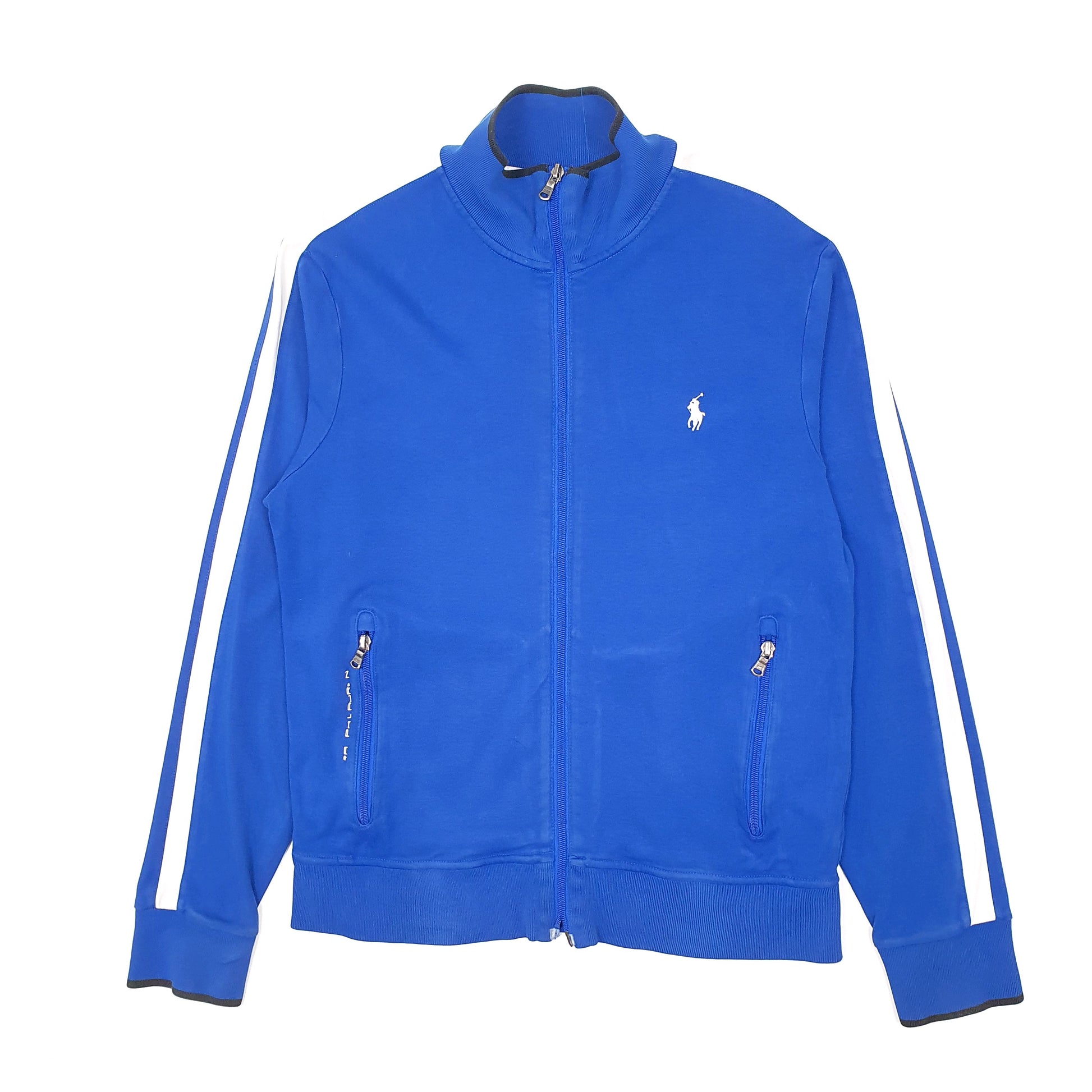 Mens Blue Polo Ralph Lauren Track Top Full Zip Jumper