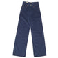 Womens Navy Levis Ribcage Wide Leg Corduroy Trousers