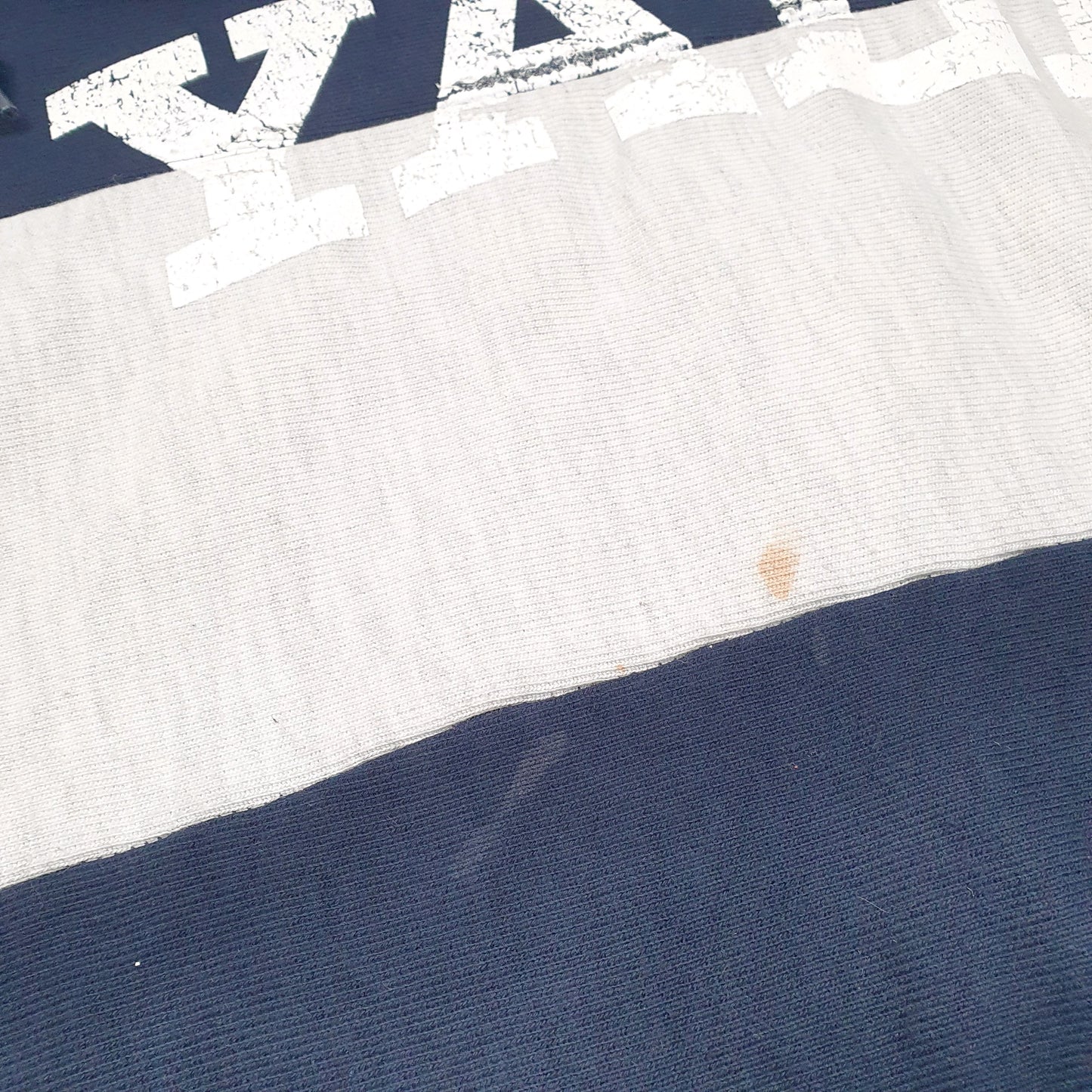 Womens Navy Champion Yale University Cropped Reverse Weave Hoodie Jumper