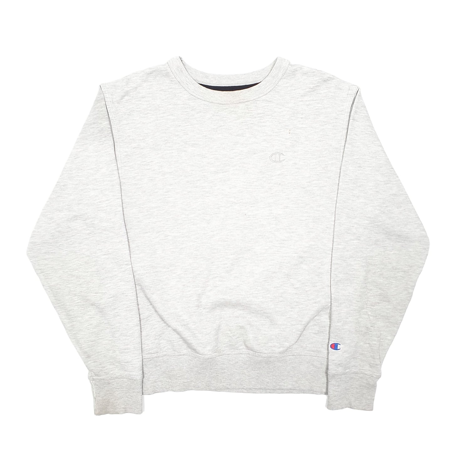 Mens Grey Champion  Crewneck Jumper