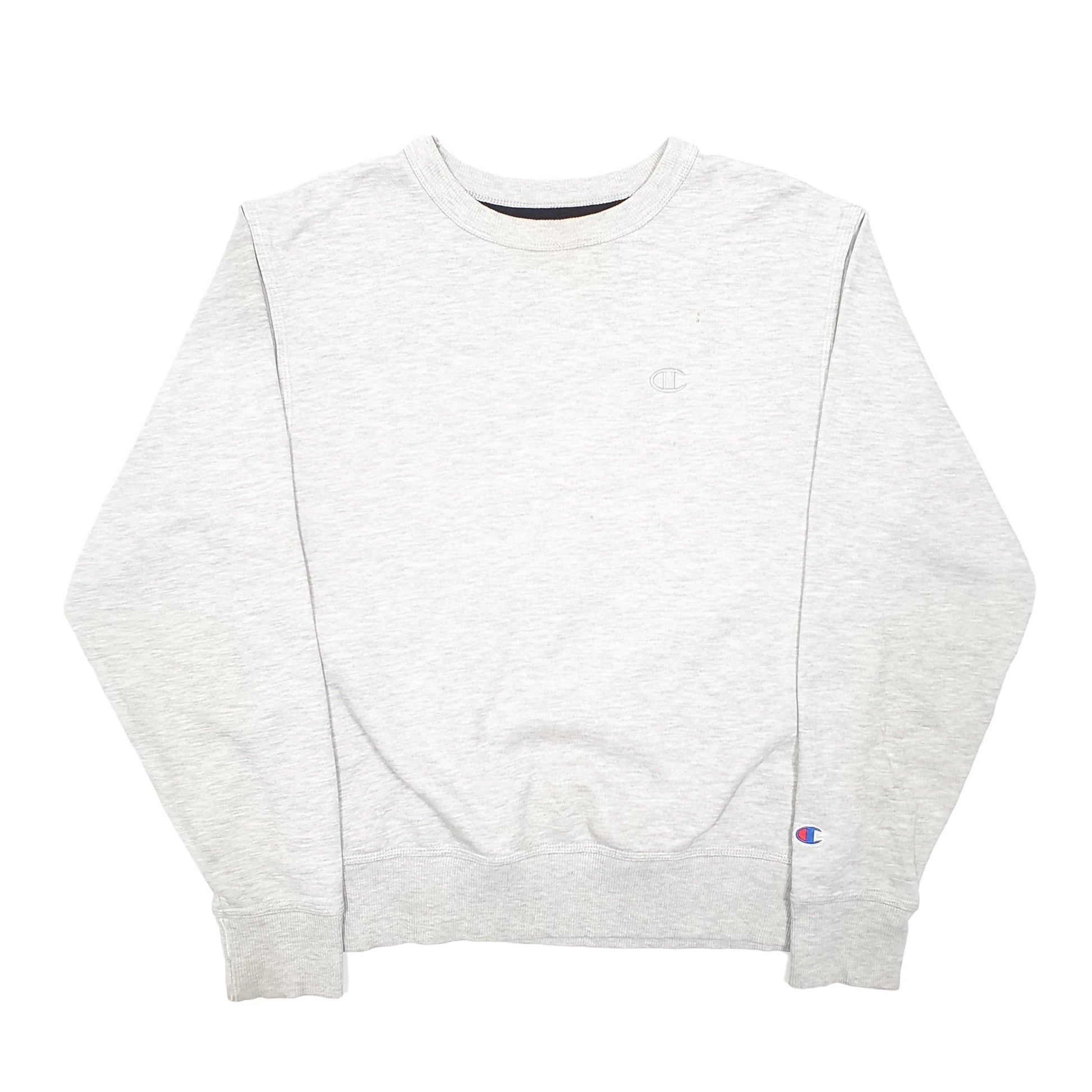 Mens Grey Champion  Crewneck Jumper