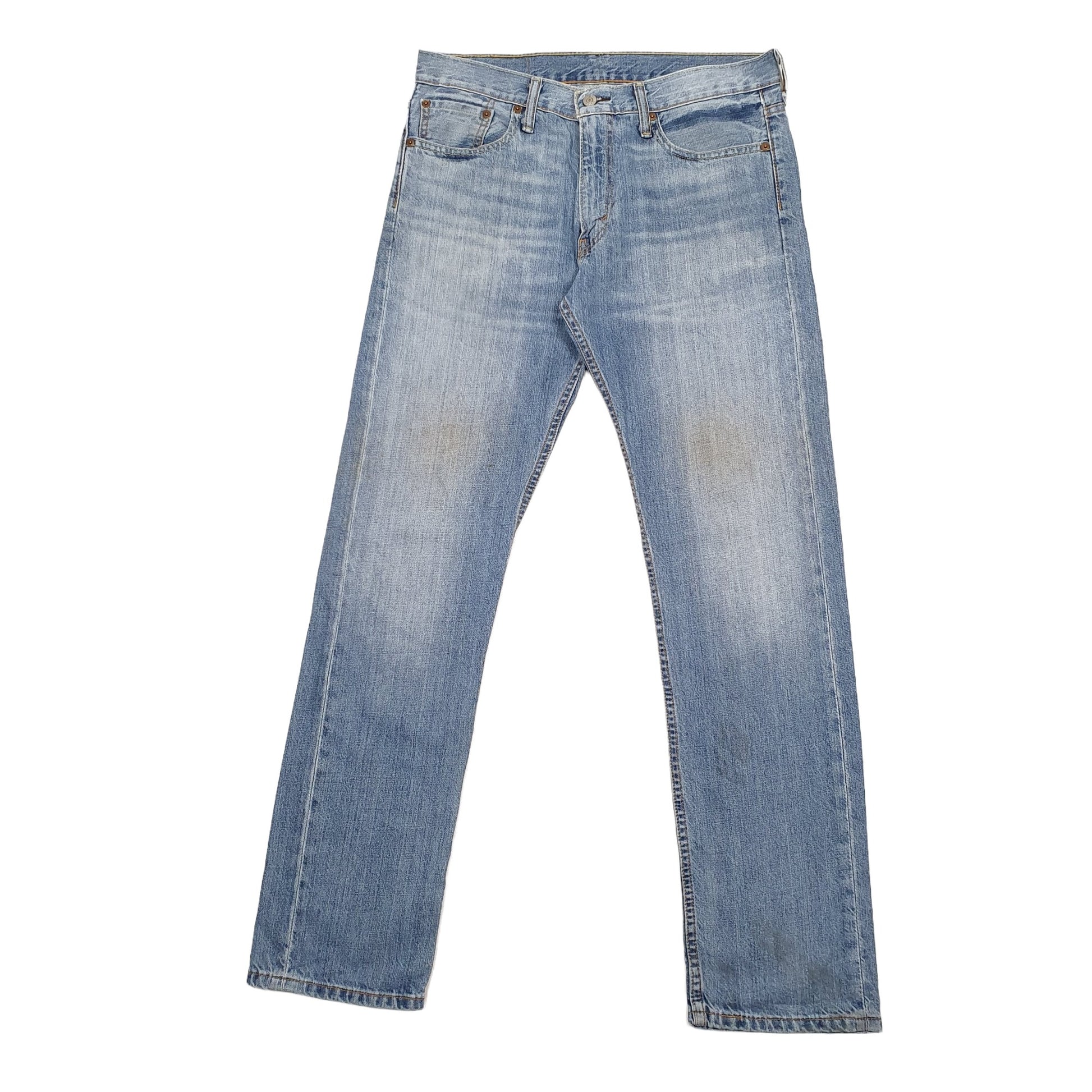 Mens Blue Levis  504 JeansW33 L32